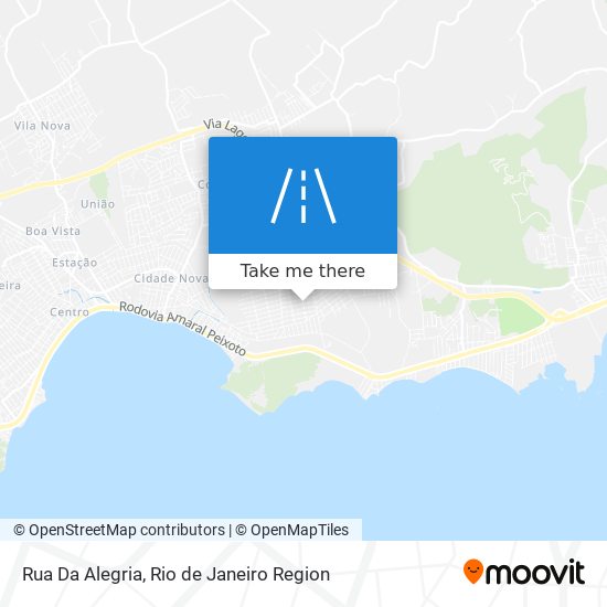 Rua Da Alegria map