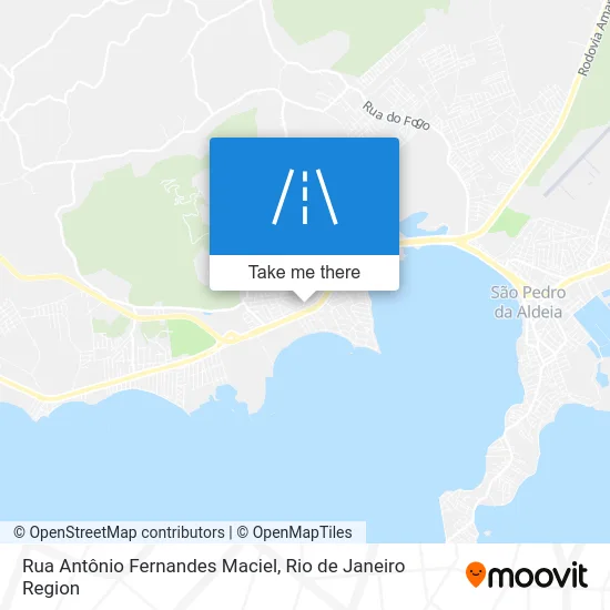 Rua Antônio Fernandes Maciel map