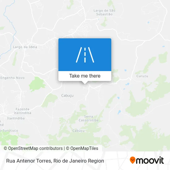 Rua Antenor Torres map