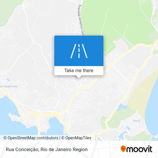Rua Conceição map