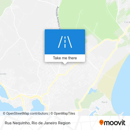 Rua Nequinho map