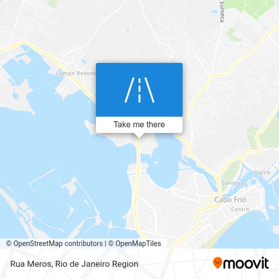 Rua Meros map