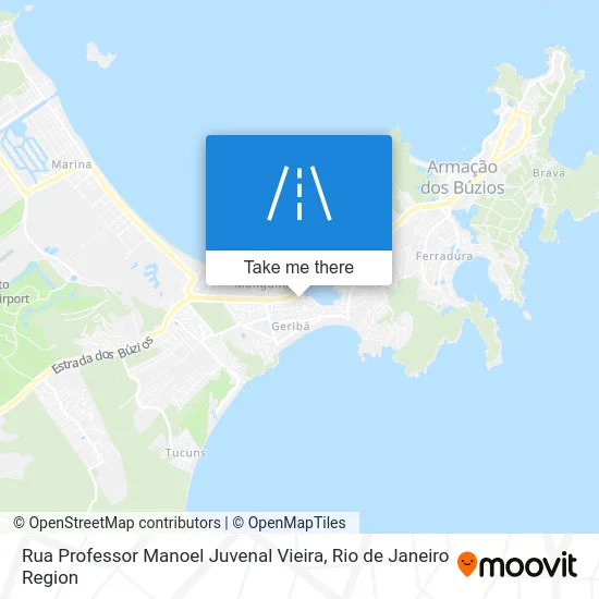 Rua Professor Manoel Juvenal Vieira map