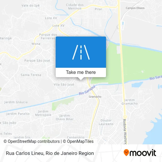 Rua Carlos Lineu map
