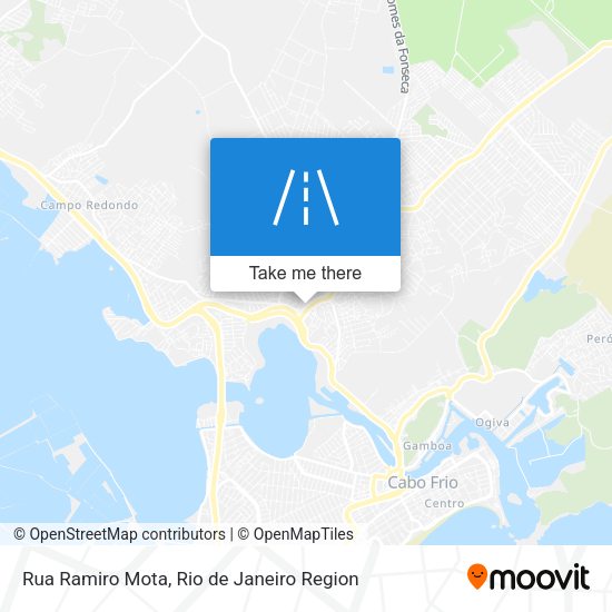 Rua Ramiro Mota map