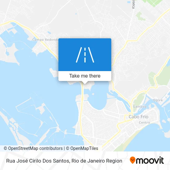 Rua José Cirilo Dos Santos map
