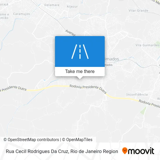 Rua Cecil Rodrigues Da Cruz map