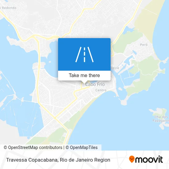 Travessa Copacabana map