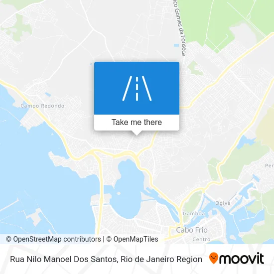 Rua Nilo Manoel Dos Santos map
