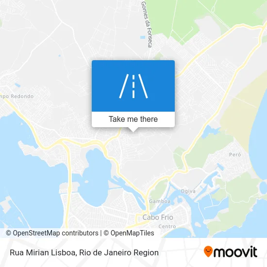 Rua Mirian Lisboa map