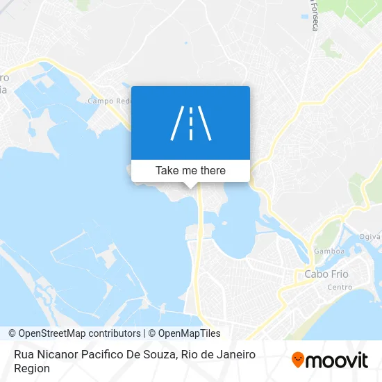 Rua Nicanor Pacifico De Souza map
