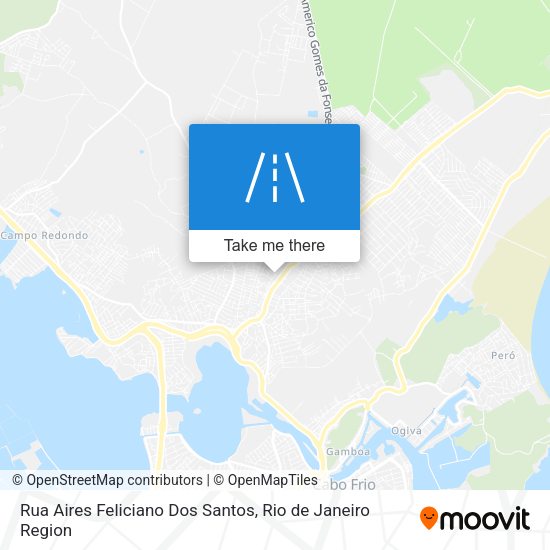 Rua Aires Feliciano Dos Santos map