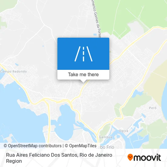 Rua Aires Feliciano Dos Santos map