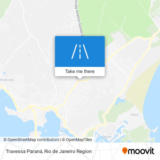 Mapa Travessa Paraná