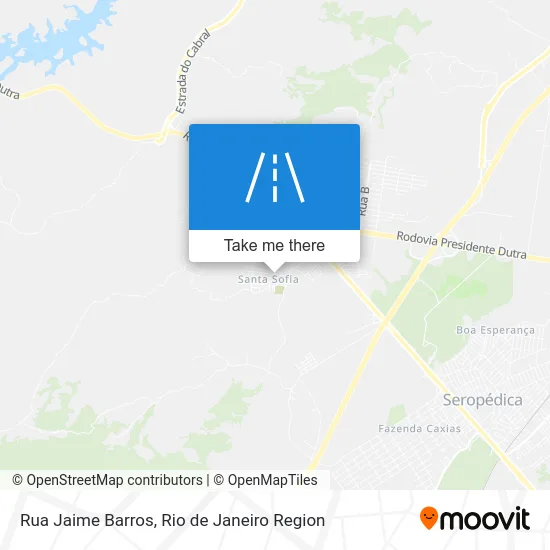 Rua Jaime Barros map