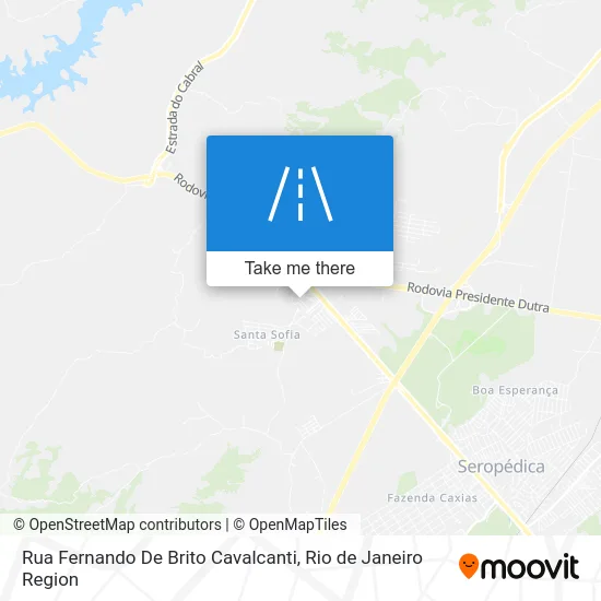 Rua Fernando De Brito Cavalcanti map