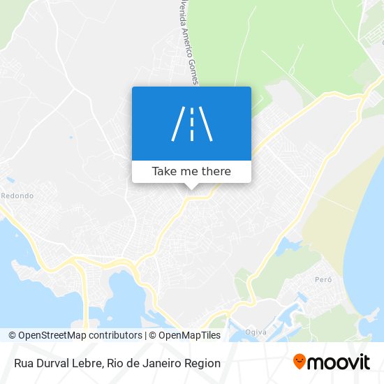 Mapa Rua Durval Lebre