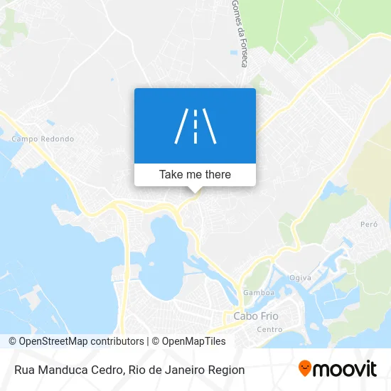 Rua Manduca Cedro map