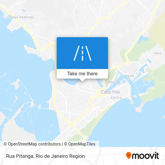 Rua Pitanga map