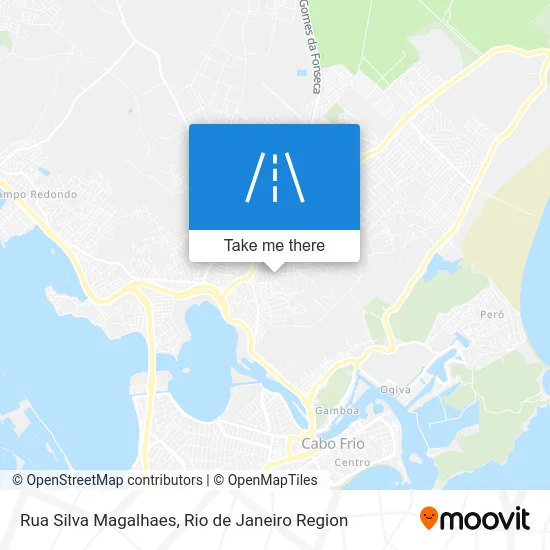 Rua Silva Magalhaes map