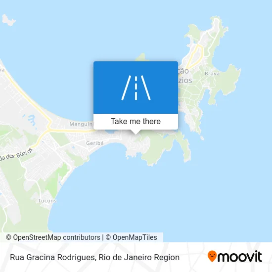 Rua Gracina Rodrigues map