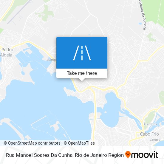 Rua Manoel Soares Da Cunha map