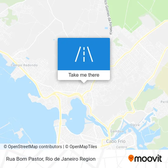 Rua Bom Pastor map