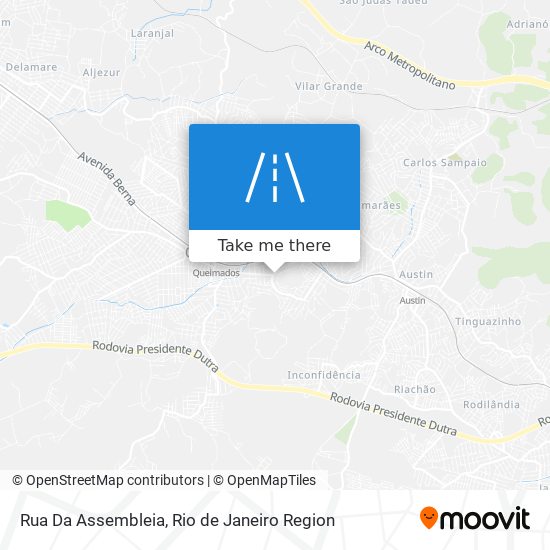 Rua Da Assembleia map