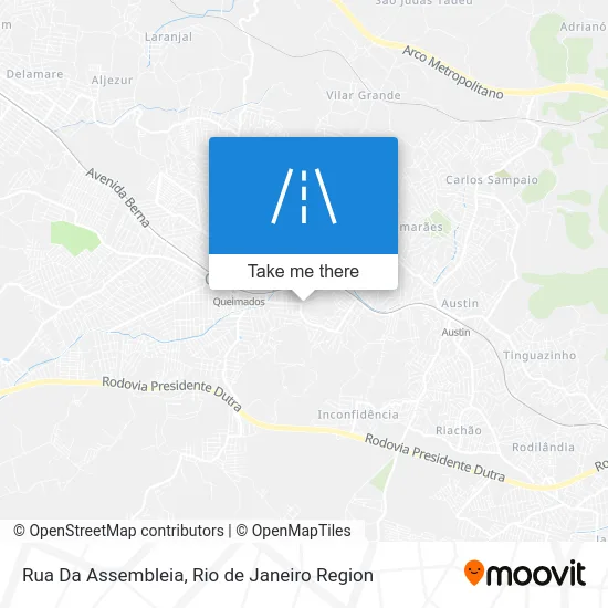 Rua Da Assembleia map
