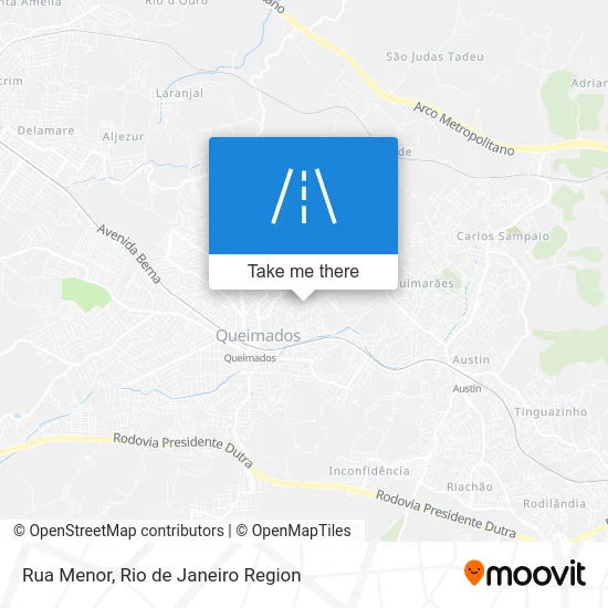 Rua Menor map