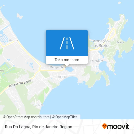 Rua Da Lagoa map