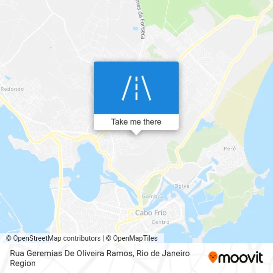 Rua Geremias De Oliveira Ramos map