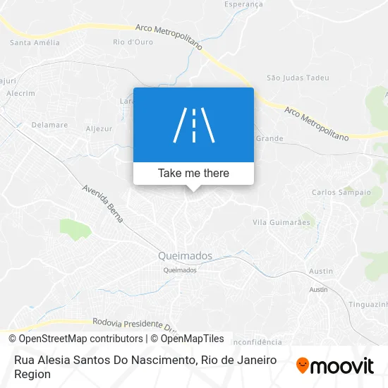 Rua Alesia Santos Do Nascimento map