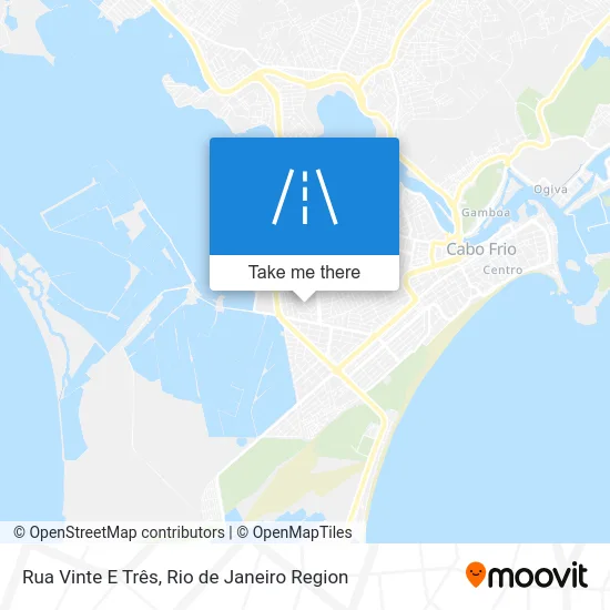 Rua Vinte E Três map