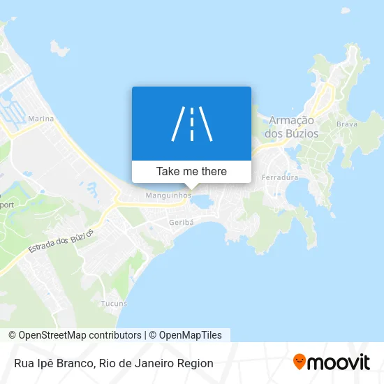 Rua Ipê Branco map