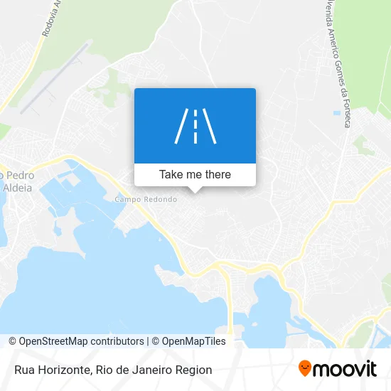 Rua Horizonte map
