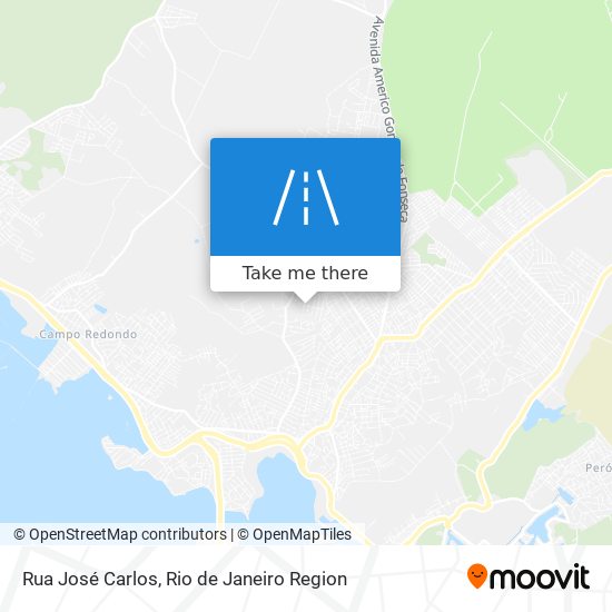 Rua José Carlos map