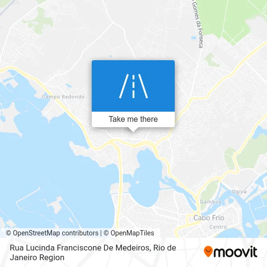 Rua Lucinda Franciscone De Medeiros map