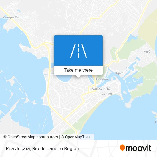 Rua Juçara map