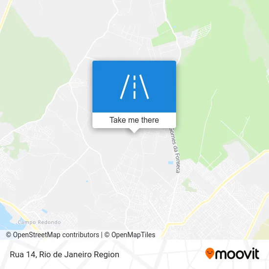 Rua 14 map