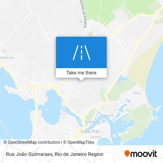 Rua João Guimaraes map