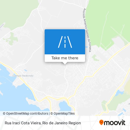 Rua Iraci Cota Vieira map