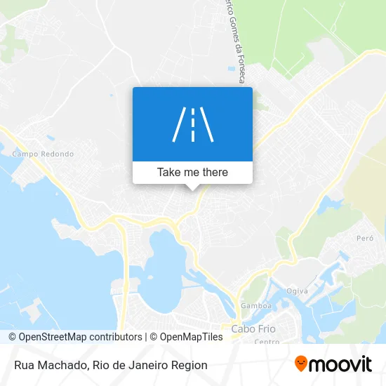 Rua Machado map