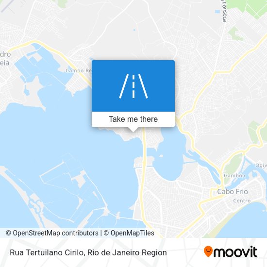 Rua Tertuilano Cirilo map