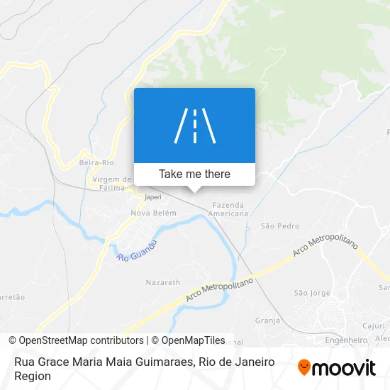 Rua Grace Maria Maia Guimaraes map