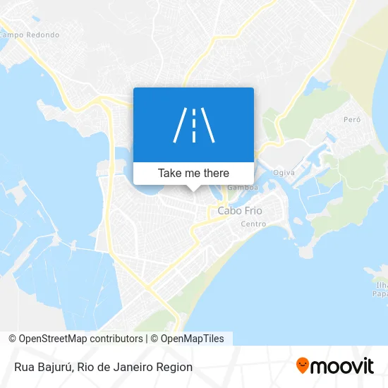 Rua Bajurú map