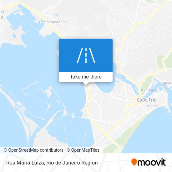 Rua Maria Luiza map