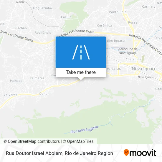 Rua Doutor Israel Abolem map