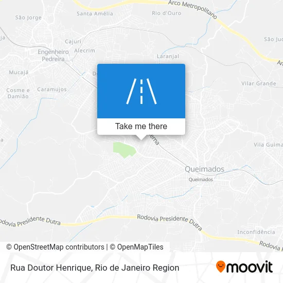 Rua Doutor Henrique map