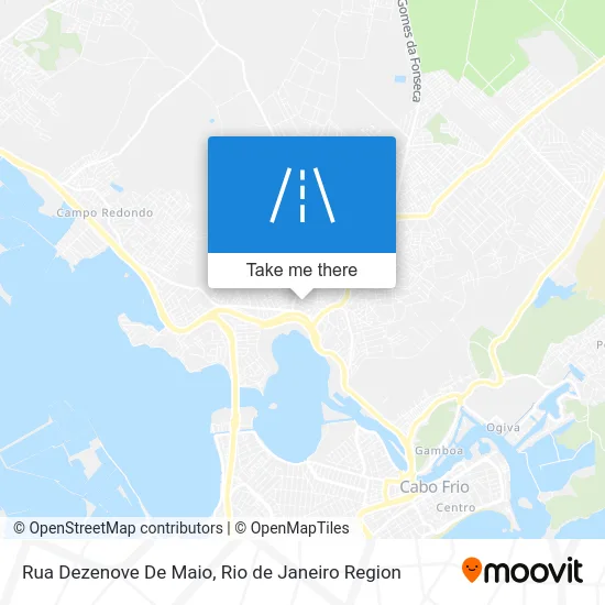 Rua Dezenove De Maio map